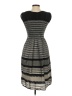 Unbranded Chevron-herringbone Gray Casual Dress Size S (estimated) - photo 2