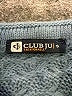 Club Ju Chevron-herringbone Blue Pullover Sweater Size S - photo 7