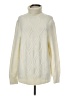 Joseph Abboud Solid Ivory Turtleneck Sweater Size M - photo 1