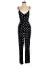 J.Crew 100% Viscose Polka Dots Black Jumpsuit Size 6 (tall) - photo 1