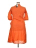 Assorted Brands Orange Casual Dress Size 2X - photo 2
