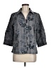 Christopher & Banks Gray 3/4 Sleeve Blouse Size M - photo 1