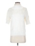 St. John Ivory Short Sleeve Turtleneck Size S - photo 1