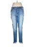 SOFIA Solid Blue Jeans Size 16 - photo 1