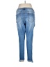 SOFIA Solid Blue Jeans Size 16 - photo 2