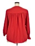 Unbranded 100% Polyester Red 3/4 Sleeve Blouse Size 2X - photo 2