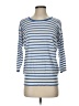 Ann Taylor Stripes Blue Pullover Sweater Size S - photo 1