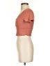 Shein Orange Short Sleeve Top Size 4 - photo 5