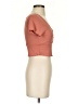 Shein Orange Short Sleeve Top Size 4 - photo 4