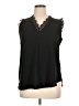 Unbranded Black Sleeveless Blouse Size XL - photo 1