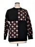 Polagram Print Black Pullover Sweater Size XL - photo 1