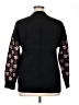 Polagram Print Black Pullover Sweater Size XL - photo 2