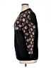 Polagram Print Black Pullover Sweater Size XL - photo 5