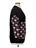 Polagram Print Black Pullover Sweater Size XL - photo 4