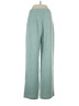 Shein 100% Polyester Chevron-herringbone Teal Casual Pants Size 4 - photo 2