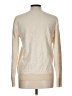 Theory Chevron-herringbone Ivory Wool Pullover Sweater Size L - photo 2