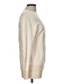 Theory Chevron-herringbone Ivory Wool Pullover Sweater Size L - photo 4