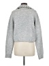 Self Contrast Gray Cardigan Size M - photo 2