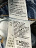 Levi's 100% Cotton Blue Denim Shorts Size 23 waist - photo 4