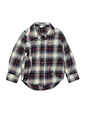 Baby Long Sleeve Button-Down Shirt (view 1)