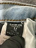 Shein Hearts Blue Jeans Size M - photo 4