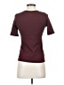 Athleta Color Block Burgundy Short Sleeve Turtleneck Size XS - photo 2
