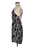 Volcom 100% Viscose Floral Black Casual Dress Size M - photo 5