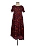 Lularoe Paisley Red Casual Dress Size XS - photo 1