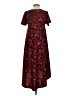 Lularoe Paisley Red Casual Dress Size XS - photo 2