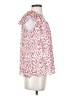 Banana Republic 100% Polyester Red Sleeveless Blouse Size XS - photo 4