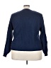 Shein Curve 100% Polyester Solid Blue Pullover Sweater Size 3X - photo 2