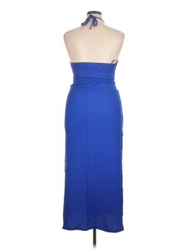 forever 21 blue maxi dress Forever 21 Dress White and Blue Short to Maxi Dress Large Sleeveless –  Recreating Society main image 0