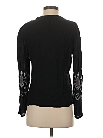 Caslon Long Sleeve Blouse (view 2)