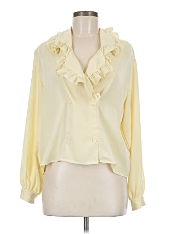 Monki Long Sleeve Blouse (view 1)