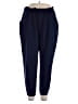 Shein Curve 100% Polyester Solid Blue Casual Pants Size 2X - photo 1