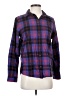 L.L.Bean Purple Long Sleeve Polo Size XS - photo 1