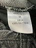 Alpha and Omega 100% Cotton Gray Denim Jacket Size M - photo 7