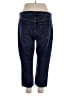 Old Navy 100% Cotton Solid Blue Jeans Size 18 - photo 2