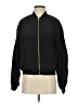 Express Outlet Solid Black Track Jacket Size XS - photo 1