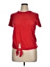 TeXTURE & THREAD Madewell Red Short Sleeve Top Size XL - photo 1