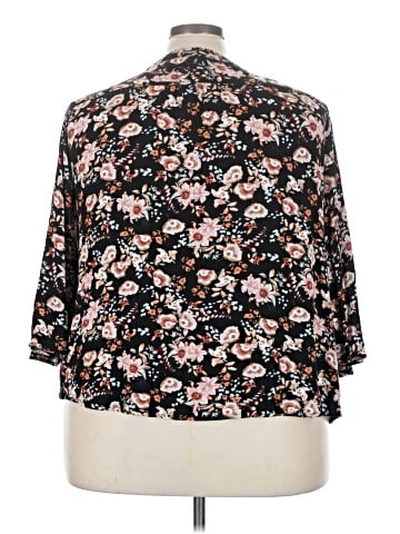 Monday Fun 3/4 Sleeve Blouse (view 2)