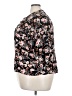 Monday Fun 100% Rayon Floral Black 3/4 Sleeve Blouse Size 3X - photo 5