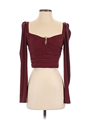 Self-Portrait Long Sleeve Top (view 1)