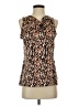 Ann Taylor Brown Sleeveless Blouse Size 0 - photo 1