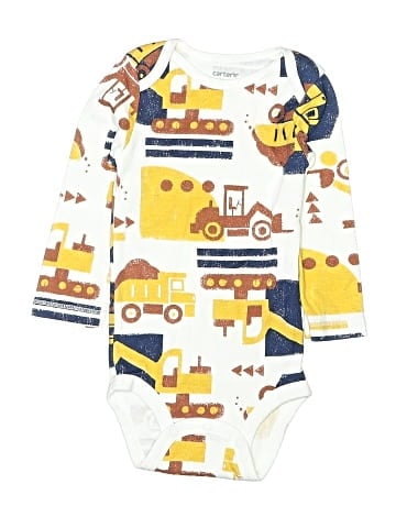 Carter's Long Sleeve Onesie (view 1)