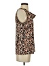 Ann Taylor Brown Sleeveless Blouse Size 0 - photo 4