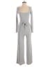 Little Mistress Gray Jumpsuit Size 4 - photo 1
