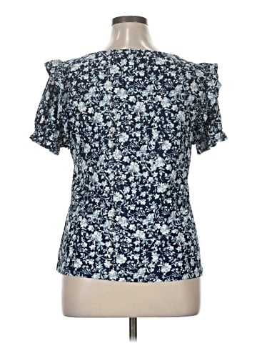 Belldini Short Sleeve Blouse (view 2)