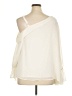 Torrid 100% Polyester Ivory 3/4 Sleeve Blouse Size 1X Plus (1) - photo 2
