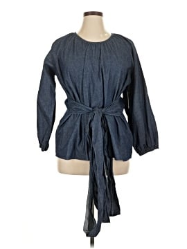ELOQUII Long Sleeve Blouse (view 1)